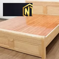 GIƯỜNG NGỦ GỖ SỒI GIÁ ĐẸP TẠI CẦU XÉO